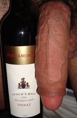 Wow, a wine bottle?! Holy fuck.