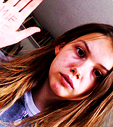  letter h (celebritychallenge) Hannah Murray.  