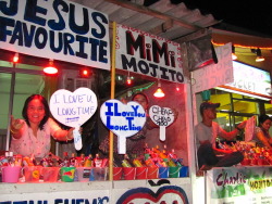 herbookofcoins:  spoilt for choice on Haad rin beach, Thailand