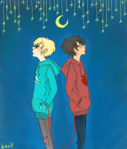 dizzieee:  red string of fate UvU (uh…yeahgh…they are in