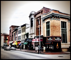 i-shot:  “The Block”, in Baltimore.. Once famous
