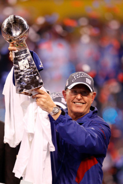 nfloffseason:  Tom Coughlin’s Smile. (Photo by Rob Carr/Getty