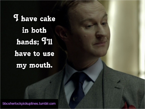 The best of Mycroft Holmes, from BBC Sherlock pick-up lines.