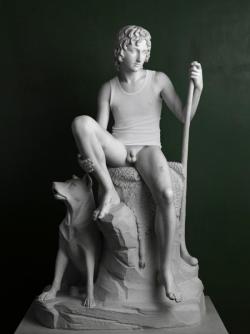 igorsoldat:  Shepherd Boy (2009) by Michael Elmgreen & Ingar