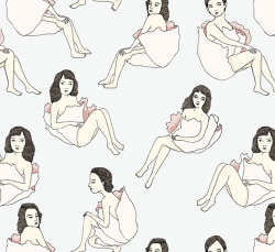 illustratedladies:  Pattern for panties (by Rachel Levit) 