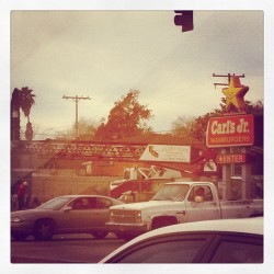 luzay:  They took down the first Carl’s Jr ever! #anaheim #carls