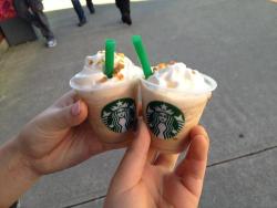 mango-breeze:  s-un-rise:  aww baby frappachinos  awwweeh these