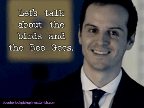 The best of Jim Moriarty, from BBC Sherlock pick-up lines.