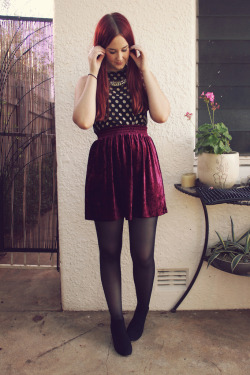 strumpfmode:  (via Scrapbook de la Emma: velvet crush) 