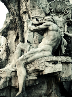 st1mu11:  Fontana dei Quattro Fiumi, Piazza Navona, Roma
