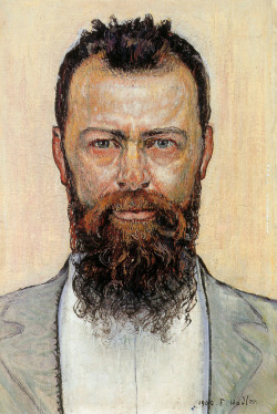 cavetocanvas:  Ferdinand Hodler, Self Portrait, 1900 