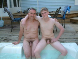 incest782point0:  Lucky father and son get to enjoy each other’s