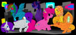 fillies:  cardiganponi:  cardiganponi:  A collaboration I did