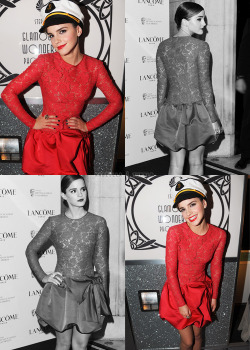 nabzilla:  Emma Watson at the Pre-BAFTA party by Lancome. 
