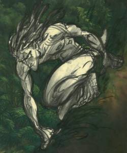 marcanimation:  scurviesdisneyblog:  Tarzan By Glen Keane  I