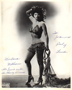   Barbara Williams Vintage 50’s-era promo photo personalized: