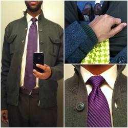 #OOTD 2/9/12…I love colors & patterns (Taken with