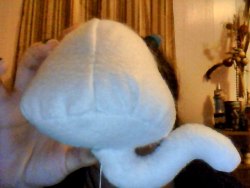 a WIP of a Squiddle plushy i’m making based off lishlitz’s