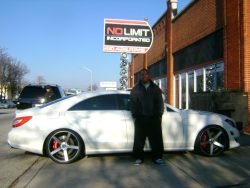 livefrombmore:  RAY RICE (BALTIMORE RAVENS) 2012 CLS63 AMG WITH
