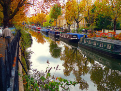 allthingseurope:  Regent’s canal, London (by Che-burashka)
