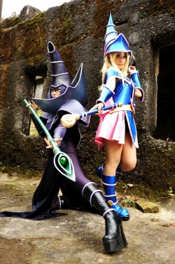 akanescarlettcosplay:    Yu Gi Oh ~ Cosplay Dark Magician &