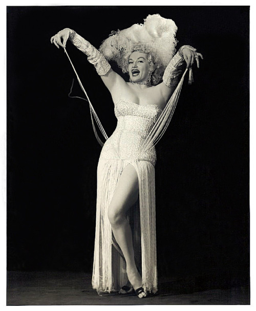 burleskateer:  Dixie Evans   aka. “The Marilyn Monroe of Burlesque”.. 