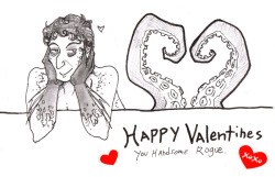 lithefider:  Dominique wishes you a Valentines day full of tentacles