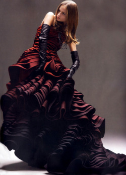 thecysight:  Natasha Poly by Horst Diekgerdes for Vogue Japan