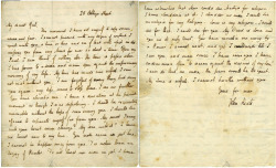 theghostgirls:  Letter from John Keats to Fanny Brawne 
