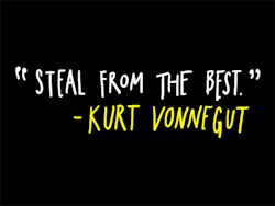 austinkleon:  25 great quotes that didn’t make it into Steal