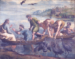 thorsteinulf:  Raphael -The Miraculous Draught of Fishes (1515-16)