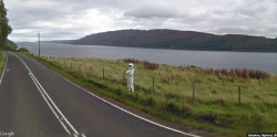 topgear:  Random sightings of “The Stig” in MapCrunch and