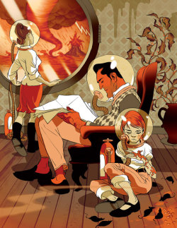 Terranaut family. Future. Tomer Hanuka.thanuka.com