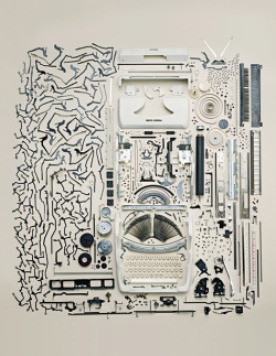 it-is-the-stone-cold-world:  “Old Typewriter print by Todd