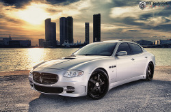 automotivated:  Strasse Forged Maserati Quattroporte (by Raymond