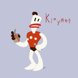 Another video game character. This is Klaymen from The Neverhood