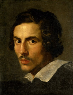 mangoswine:  Self-Portait at age 25 Bernini oil on canvas 1623