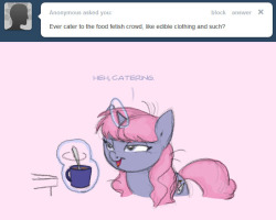 My kind of humour :D And hmmm. Edible pony panties… I