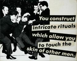 museumuesum:  Barbara Kruger Untitled (You construct intricate