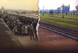 burnedshoes:  LEFT: © Unknown German soldier, RIGHT: © Paweł