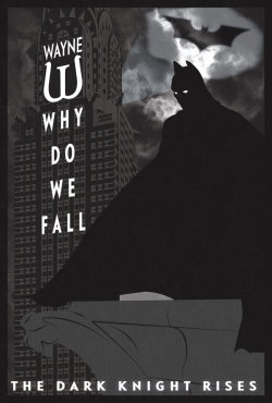 The Dark Knight Rises Inspired Poster I will love forever whoever