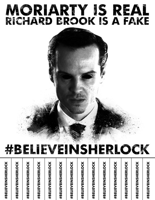 Submitted by landseaandair:  I’d believe in you any time… (okay you can’t say I didn’t try but really I’m just here to spread these posters if that’s alright >< ) #BELIEVE IN SHERLOCK SPREAD THE WORD. DOWNLOAD