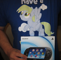 Derpy and I went out and got ourselves a Vita. For less than