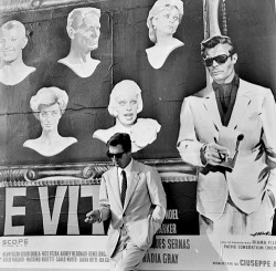 johnandmario:La Dolce Vita, 1960, Federico Fellini.