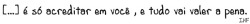 Sou feita de amor