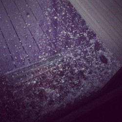 Hail. (Taken with instagram)