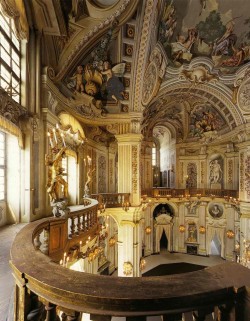 a-l-ancien-regime:  Stupinigi palace, main hall and staircase