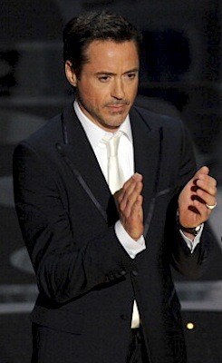 rdjnews:  OSCARS: Who should host next year? (POLL)  Robert Downey Jr. - We didn’t need a “documentary” bit to remind us what a wicked sense of humor RDJ has, but it certainly helped make him a buzz topic on Twitter, with many hailing his ability