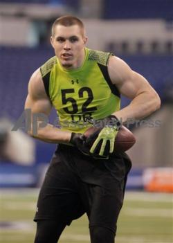 Notre Dame’s Harrison Smith at NFL Combine