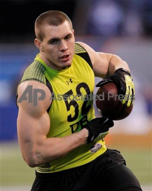 Notre Dame’s Harrison Smith at NFL Combine